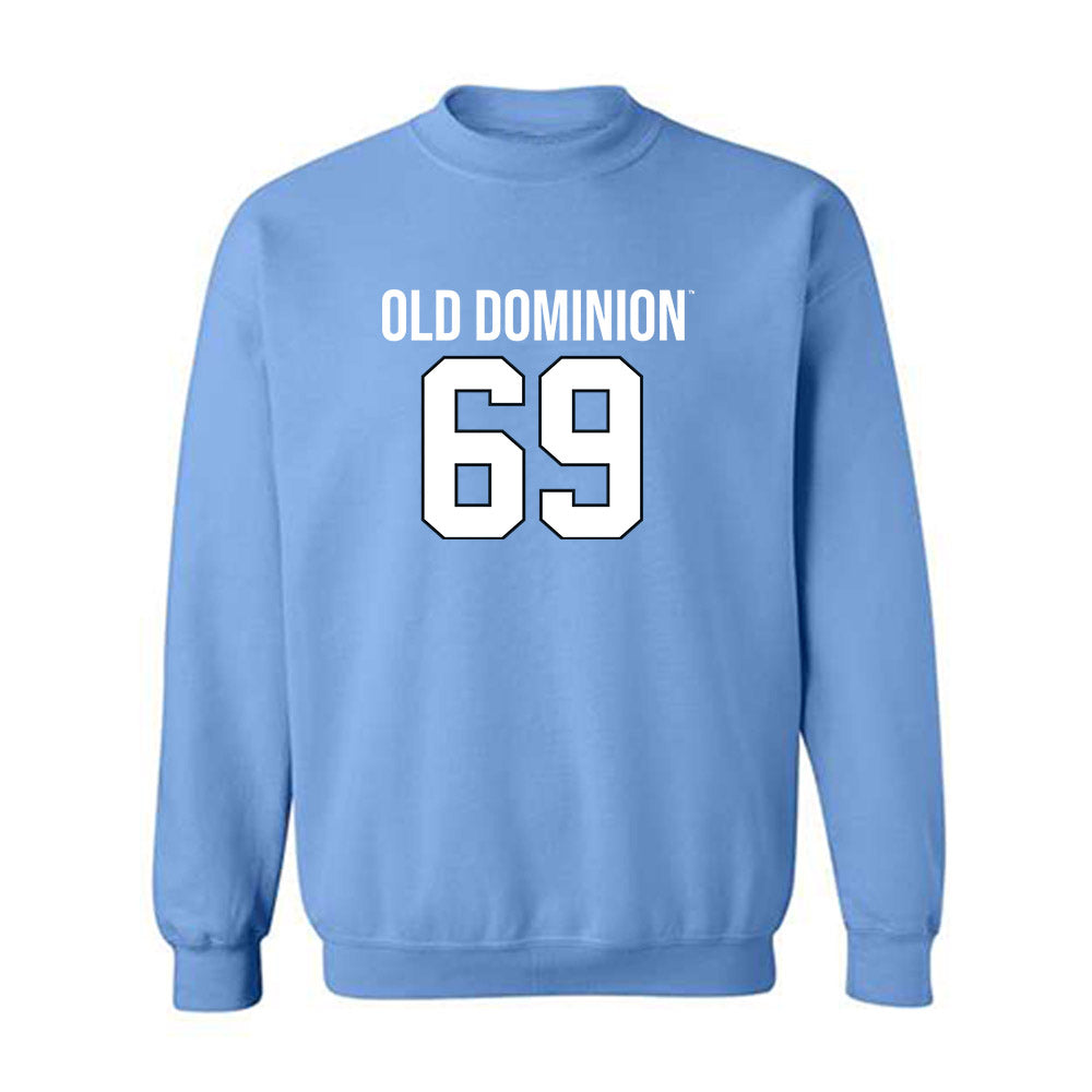 Old Dominion - NCAA Football : Logan Cox - Replica Shersey Crewneck Sweatshirt-0