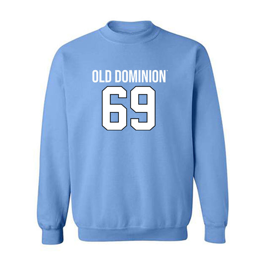 Old Dominion - NCAA Football : Logan Cox - Replica Shersey Crewneck Sweatshirt-0