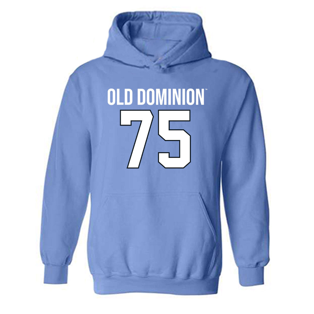 Old Dominion - NCAA Football : Lorenzo McFadden-Pressley - Replica Shersey Hooded Sweatshirt-0