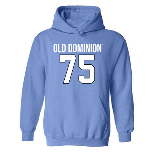Old Dominion - NCAA Football : Lorenzo McFadden-Pressley - Replica Shersey Hooded Sweatshirt-0