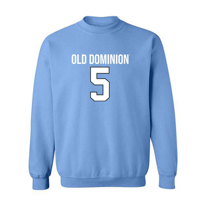 Old Dominion - NCAA Football : Aaron Young - Replica Shersey Crewneck Sweatshirt