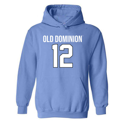 Old Dominion - NCAA Football : NICOLE TURNER - Replica Shersey Hooded Sweatshirt-0