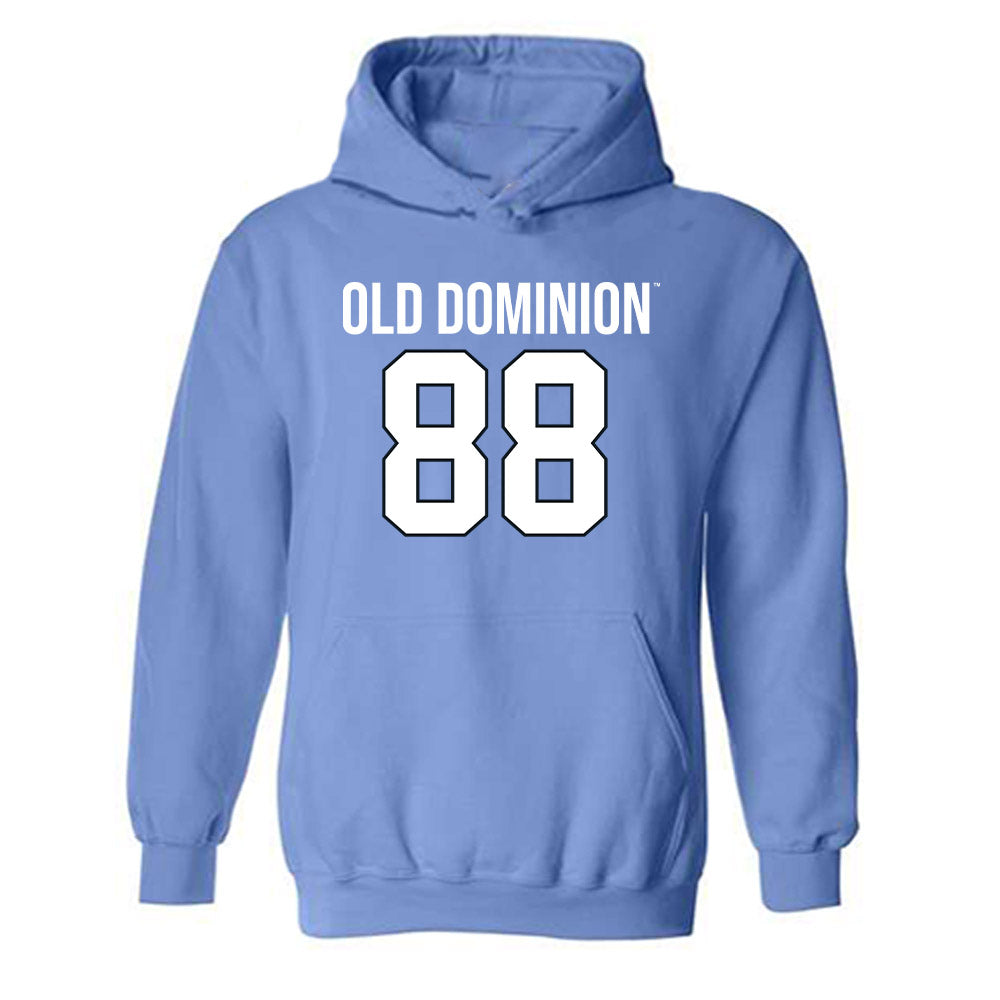 Old Dominion - NCAA Football : Karl Peterson - Replica Shersey Hooded Sweatshirt-0