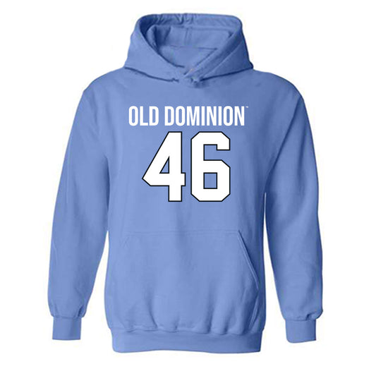 Old Dominion - NCAA Football : Edward Mills - Replica Shersey Hooded Sweatshirt-0