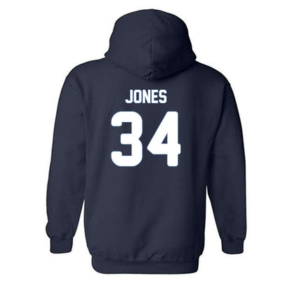 Old Dominion - NCAA Men's Basketball : Coach Jones - Replica Shersey Hooded Sweatshirt-1