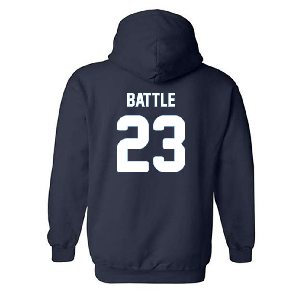 Old Dominion - NCAA Men's Basketball : Jordan Battle - Replica Shersey Hooded Sweatshirt-1