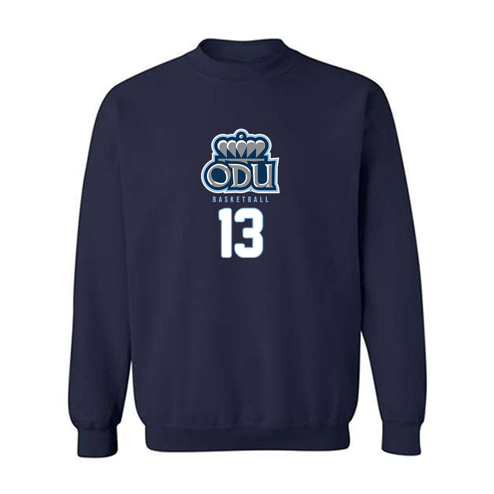 Old Dominion - NCAA Men's Basketball : Jared Turner - Replica Shersey Crewneck Sweatshirt-0