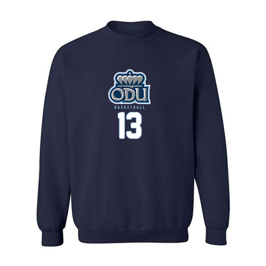 Old Dominion - NCAA Men's Basketball : Jared Turner - Replica Shersey Crewneck Sweatshirt-0