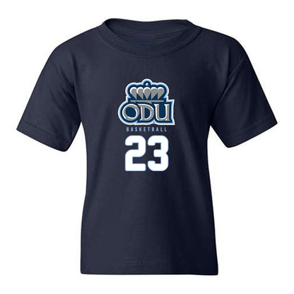 Old Dominion - NCAA Men's Basketball : Jordan Battle - Replica Shersey Youth T-Shirt-0