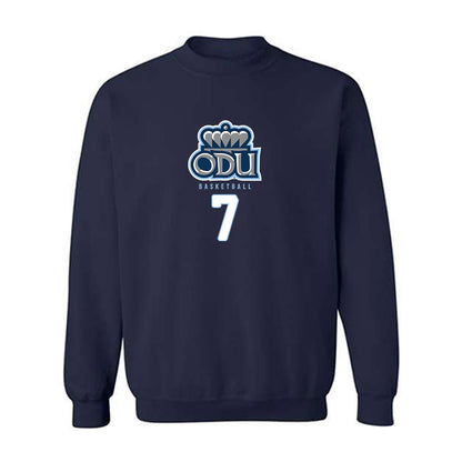 Old Dominion - NCAA Men's Basketball : Drew Mckenna - Replica Shersey Crewneck Sweatshirt-0