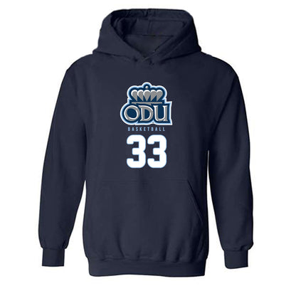 Old Dominion - NCAA Men's Basketball : Odell HODGE - Replica Shersey Hooded Sweatshirt-0