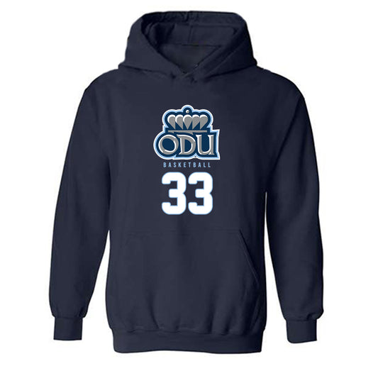 Old Dominion - NCAA Men's Basketball : Odell HODGE - Replica Shersey Hooded Sweatshirt-0