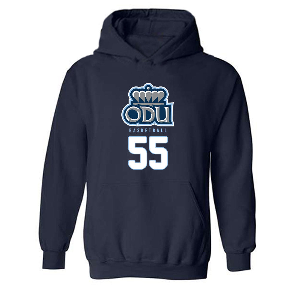 Old Dominion - NCAA Men's Basketball : Jaylen Jenkins - Replica Shersey Hooded Sweatshirt