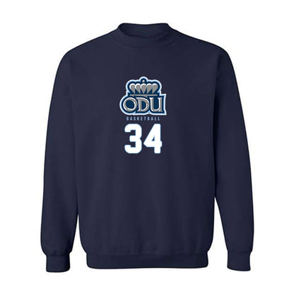 Old Dominion - NCAA Men's Basketball : Coach Jones - Replica Shersey Crewneck Sweatshirt-0