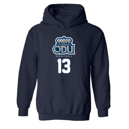 Old Dominion - NCAA Men's Basketball : Jared Turner - Replica Shersey Hooded Sweatshirt-0