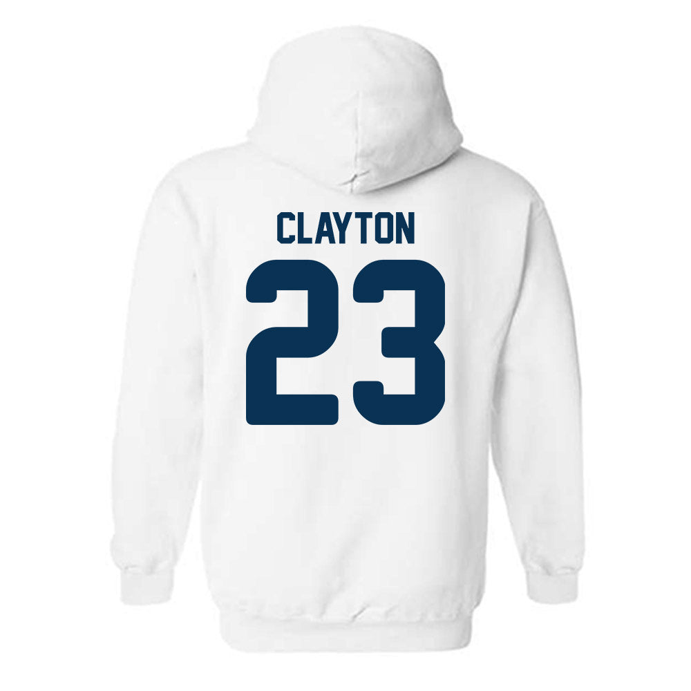 Old Dominion - NCAA Women's Basketball : Mariah Clayton - Replica Shersey Hooded Sweatshirt