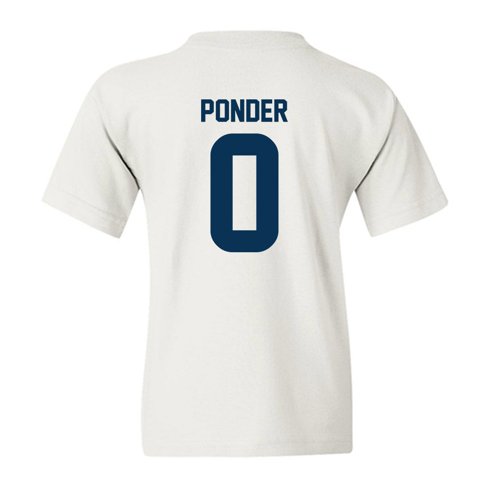 Old Dominion - NCAA Women's Basketball : Jaylen Ponder - Replica Shersey Youth T-Shirt-1