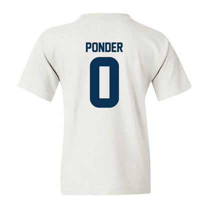 Old Dominion - NCAA Women's Basketball : Jaylen Ponder - Replica Shersey Youth T-Shirt-1