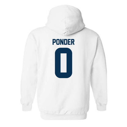 Old Dominion - NCAA Women's Basketball : Jaylen Ponder - Replica Shersey Hooded Sweatshirt-1