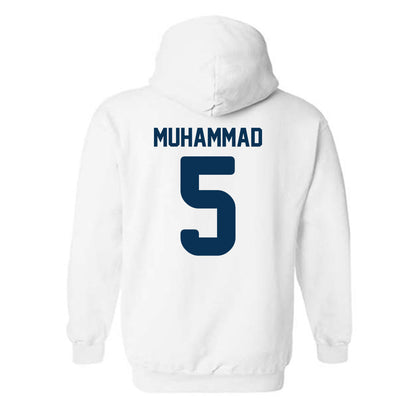 Old Dominion - NCAA Women's Basketball : Nisaa Muhammad - Replica Shersey Hooded Sweatshirt