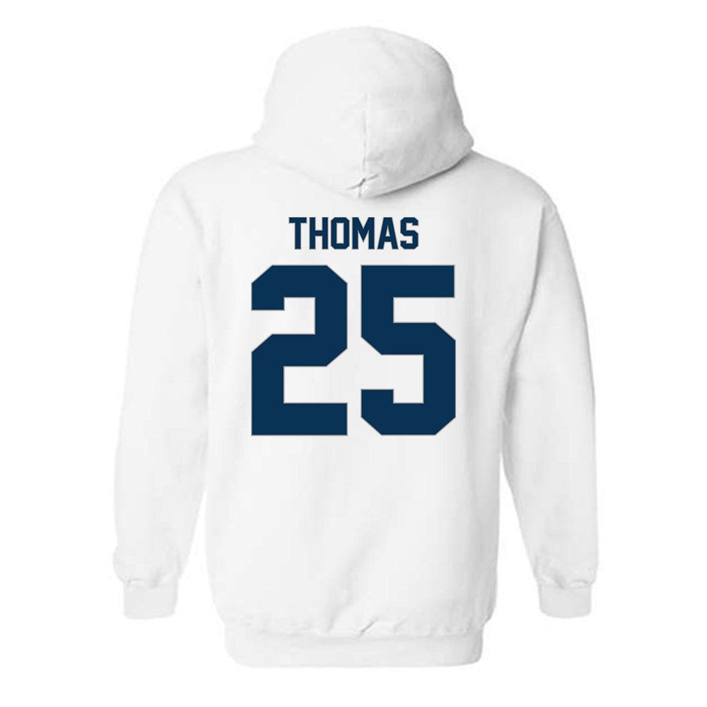 Old Dominion - NCAA Men's Soccer : Conor Thomas - Replica Shersey Hooded Sweatshirt-1