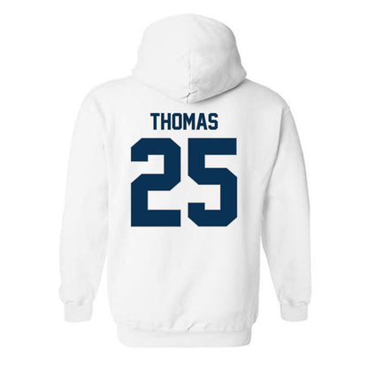 Old Dominion - NCAA Men's Soccer : Conor Thomas - Replica Shersey Hooded Sweatshirt-1