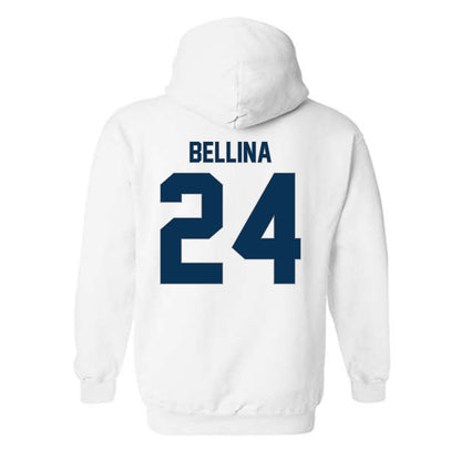 Old Dominion - NCAA Men's Soccer : Logan Bellina - Replica Shersey Hooded Sweatshirt