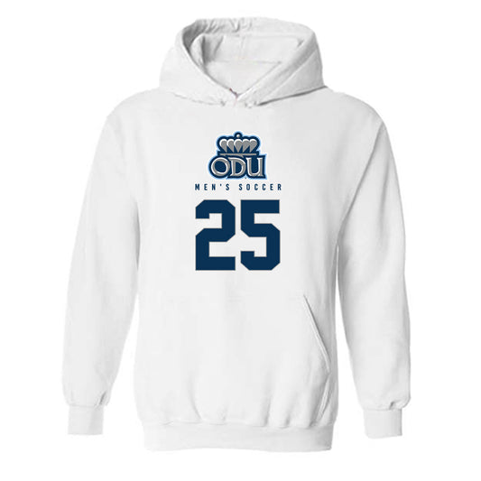 Old Dominion - NCAA Men's Soccer : Conor Thomas - Replica Shersey Hooded Sweatshirt-0