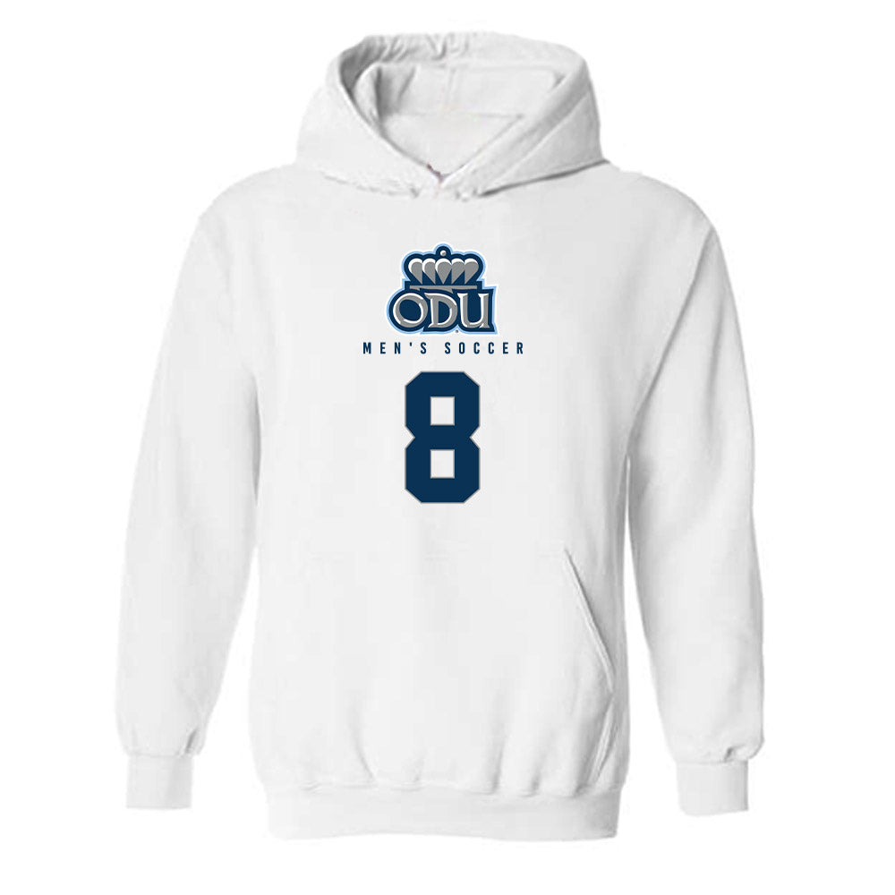 Old Dominion - NCAA Men's Soccer : Barrett Saul - Replica Shersey Hooded Sweatshirt-0