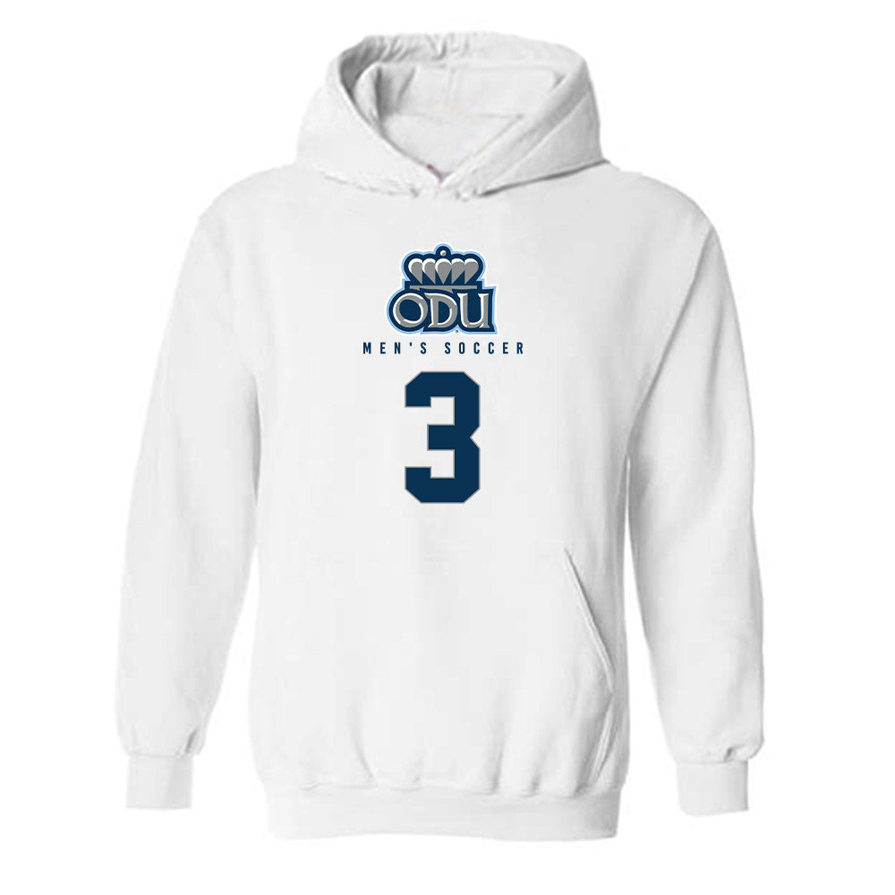 Old Dominion - NCAA Men's Soccer : Paul Sarac - Replica Shersey Hooded Sweatshirt