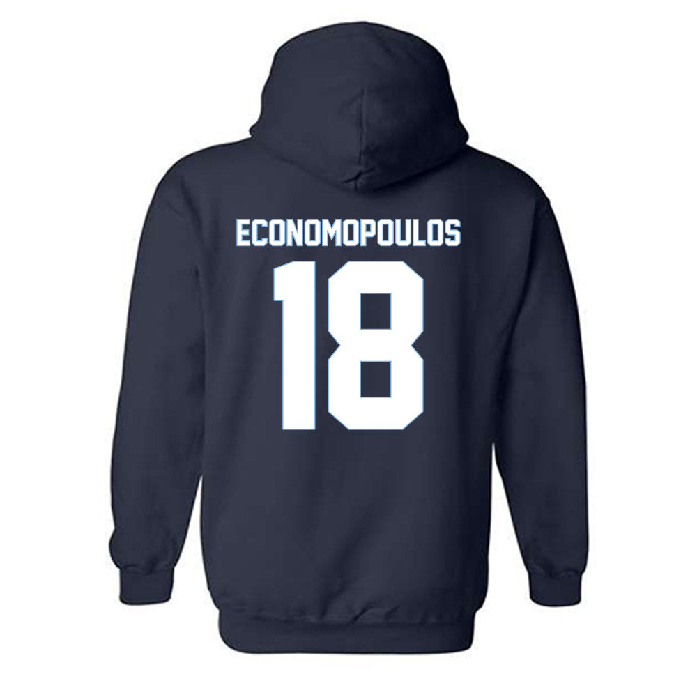Old Dominion - NCAA Women's Soccer : Ashley Economopoulos - Replica Shersey Hooded Sweatshirt-1