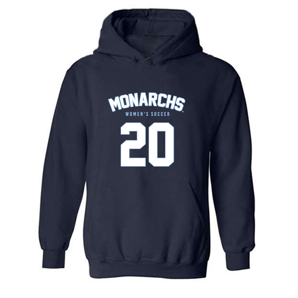 Old Dominion - NCAA Women's Soccer : Cecilia Riggs - Replica Shersey Hooded Sweatshirt-0