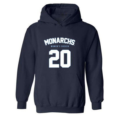 Old Dominion - NCAA Women's Soccer : Cecilia Riggs - Replica Shersey Hooded Sweatshirt-0