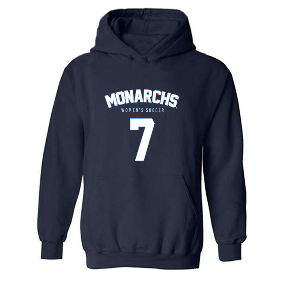 Old Dominion - NCAA Women's Soccer : Katie Lutz - Replica Shersey Hooded Sweatshirt