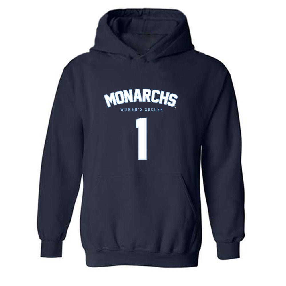 Old Dominion - NCAA Women's Soccer : Erin Jones - Replica Shersey Hooded Sweatshirt-0