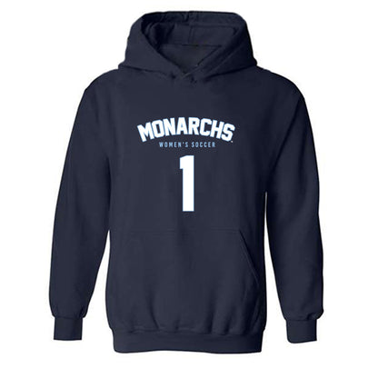 Old Dominion - NCAA Women's Soccer : Erin Jones - Replica Shersey Hooded Sweatshirt-0
