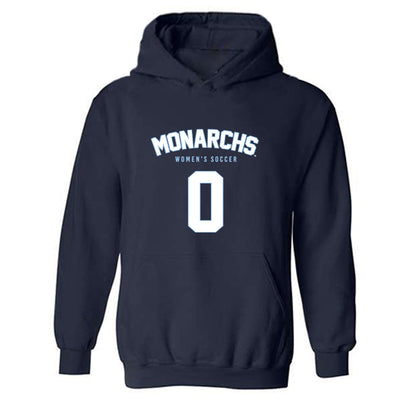 Old Dominion - NCAA Women's Soccer : Emmaline Bell - Replica Shersey Hooded Sweatshirt-0