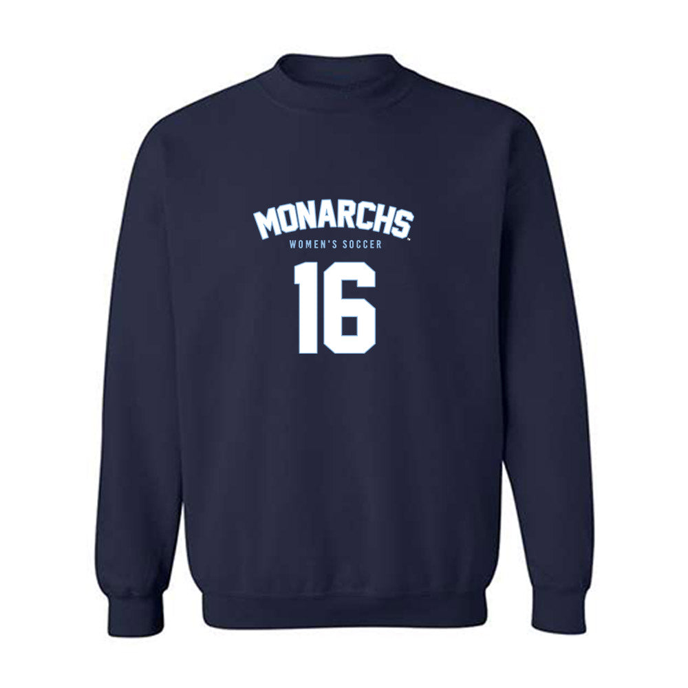 Old Dominion - NCAA Women's Soccer : Laura Klebek - Replica Shersey Crewneck Sweatshirt-0