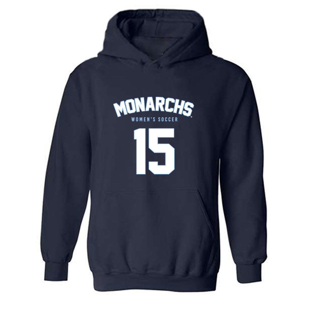 Old Dominion - NCAA Women's Soccer : Navi Kawesi-Mukooza - Replica Shersey Hooded Sweatshirt-0