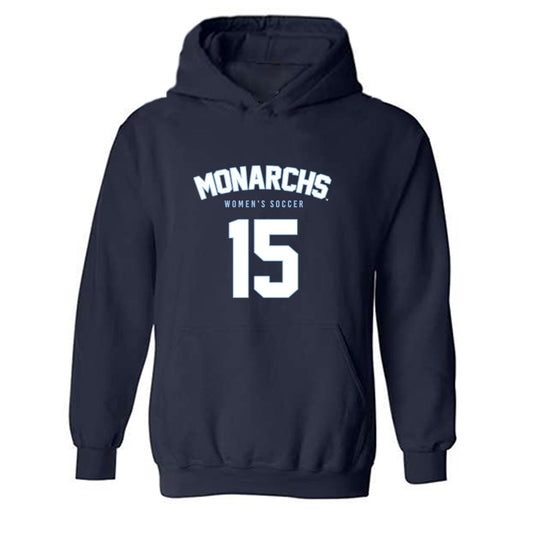 Old Dominion - NCAA Women's Soccer : Navi Kawesi-Mukooza - Replica Shersey Hooded Sweatshirt-0
