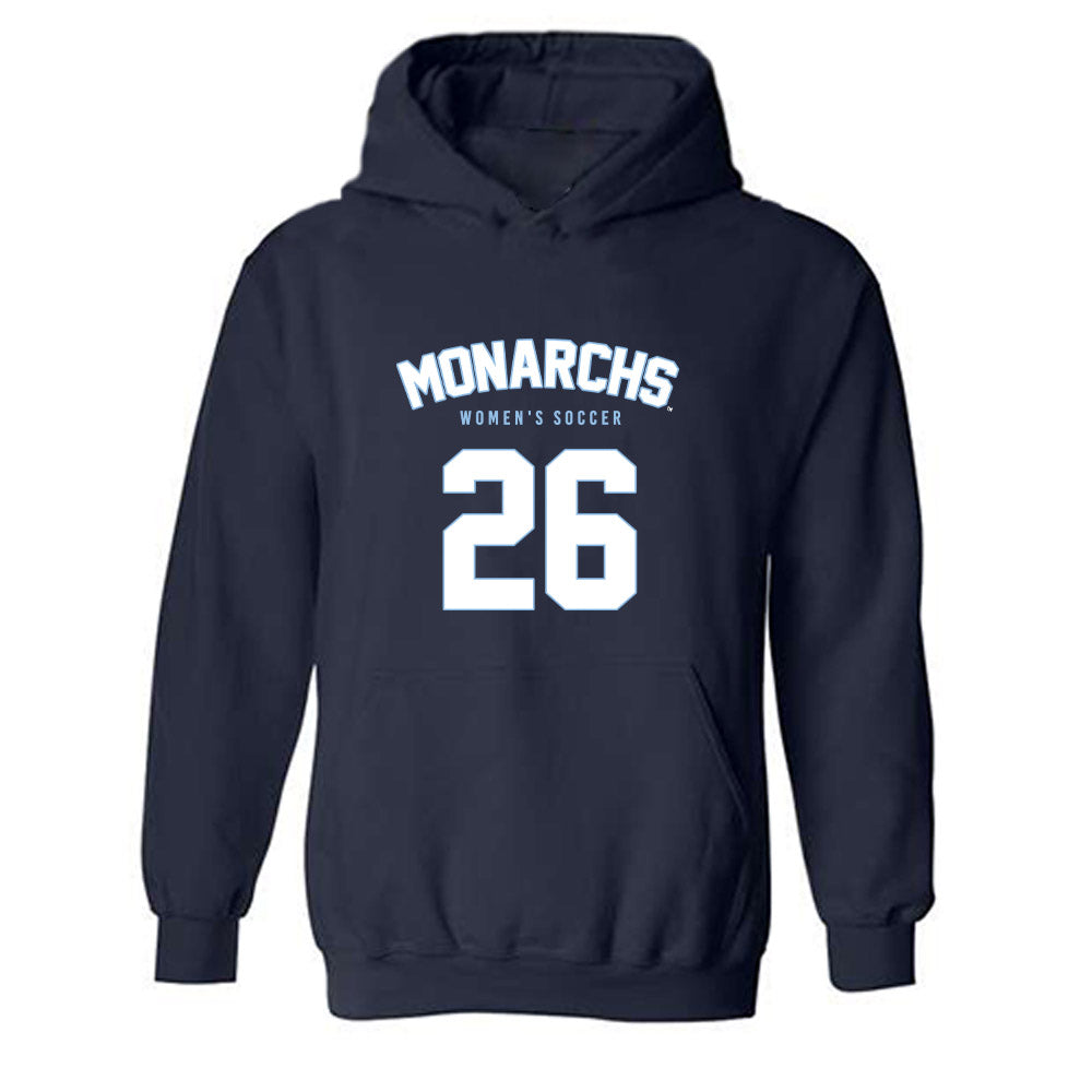 Old Dominion - NCAA Women's Soccer : Madison Telmer - Replica Shersey Hooded Sweatshirt-0