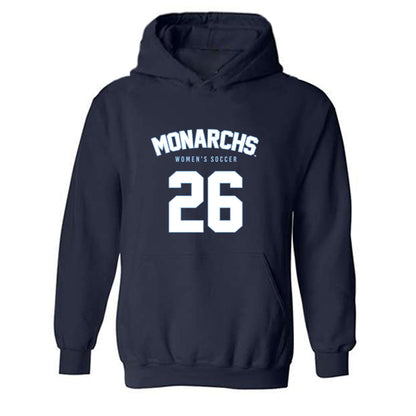 Old Dominion - NCAA Women's Soccer : Madison Telmer - Replica Shersey Hooded Sweatshirt-0