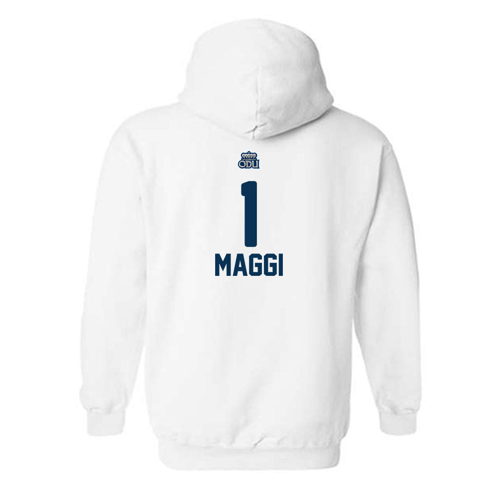 Old Dominion - NCAA Women's Volleyball : Elisa Maggi - Replica Shersey Hooded Sweatshirt-1