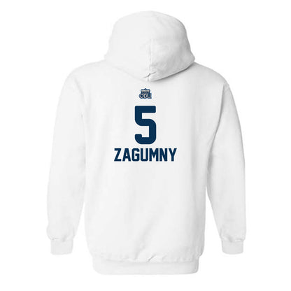 Old Dominion - NCAA Women's Volleyball : Wiktoria Zagumny - Replica Shersey Hooded Sweatshirt-1