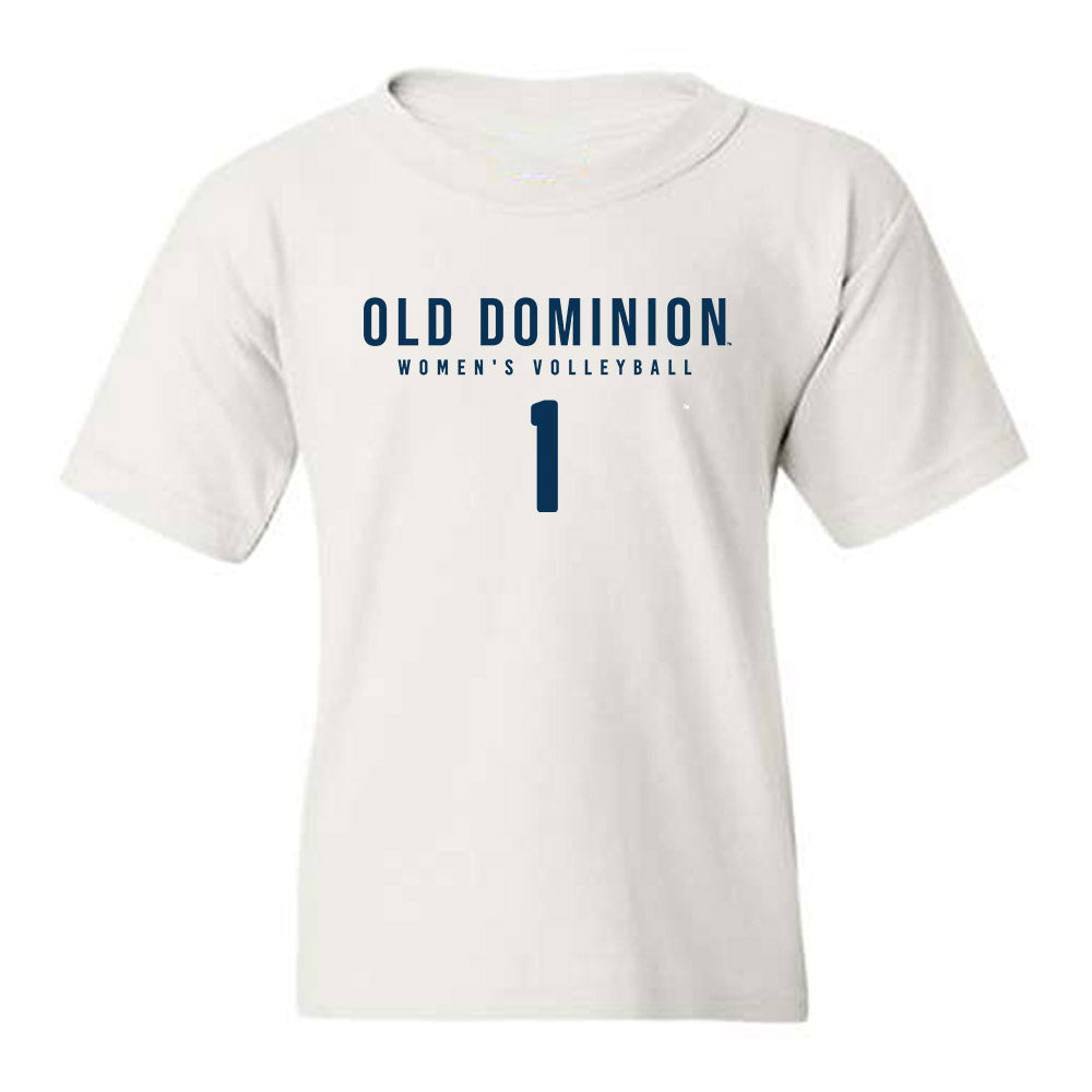 Old Dominion - NCAA Women's Volleyball : Elisa Maggi - Replica Shersey Youth T-Shirt-0