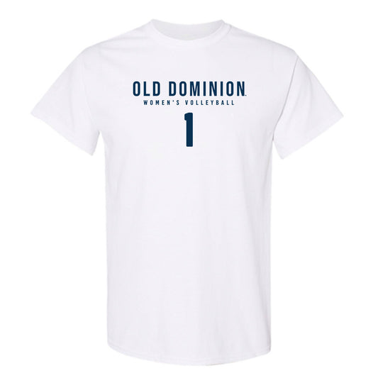 Old Dominion - NCAA Women's Volleyball : Elisa Maggi - Replica Shersey T-Shirt-0