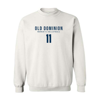 Old Dominion - NCAA Women's Volleyball : Emma Schelah - Replica Shersey Crewneck Sweatshirt