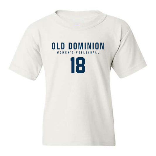 Old Dominion - NCAA Women's Volleyball : Tshilanda Diouf - Replica Shersey Youth T-Shirt