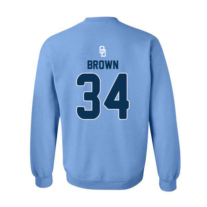 Old Dominion - NCAA Baseball : Dylan Brown - Replica Shersey Crewneck Sweatshirt