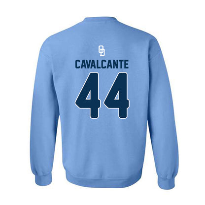 Old Dominion - NCAA Baseball : Christopher Cavalcante - Replica Shersey Crewneck Sweatshirt-1